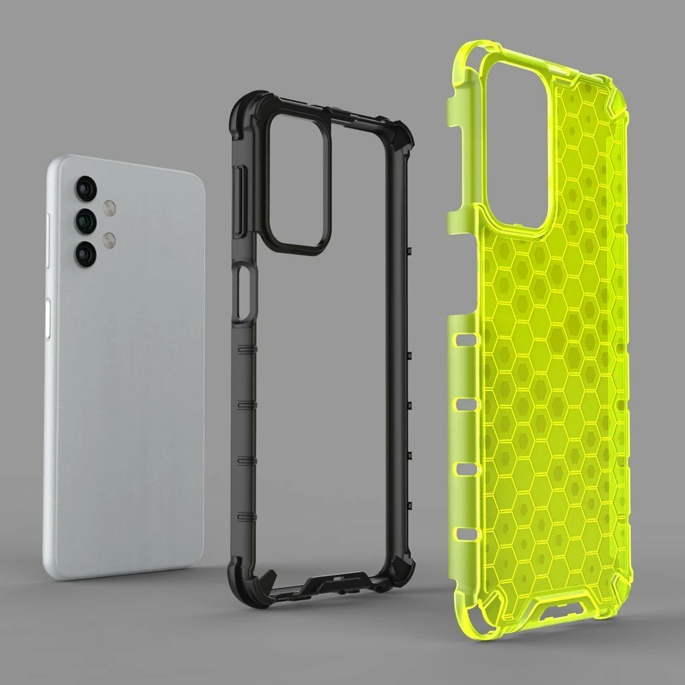 Mbështjellës Honeycomb Hurtel për Samsung Galaxy A32 5G, i gjelbër