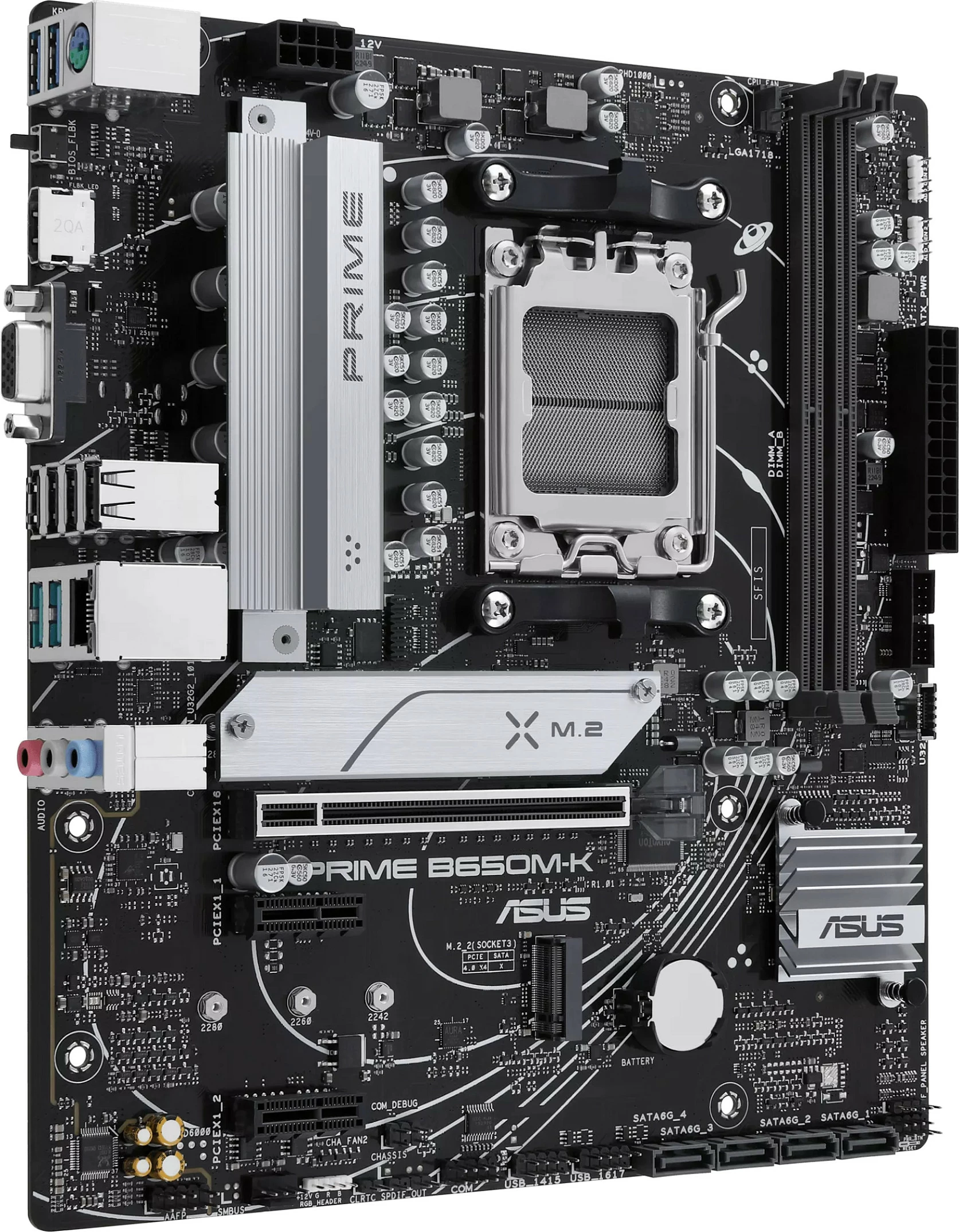 Pllakë amë ASUS PRIME B650M-K, Socket AM5, DDR5, 96 GB