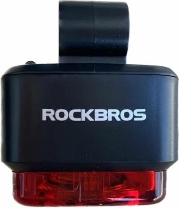 Dritë prapa për biçikletë Rockbros, e zezë