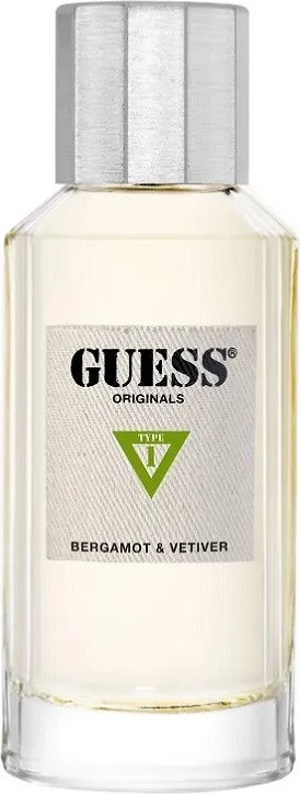 Eau de Parfum Guess Originals Type 1 Bergamot & Vetiver 100ml