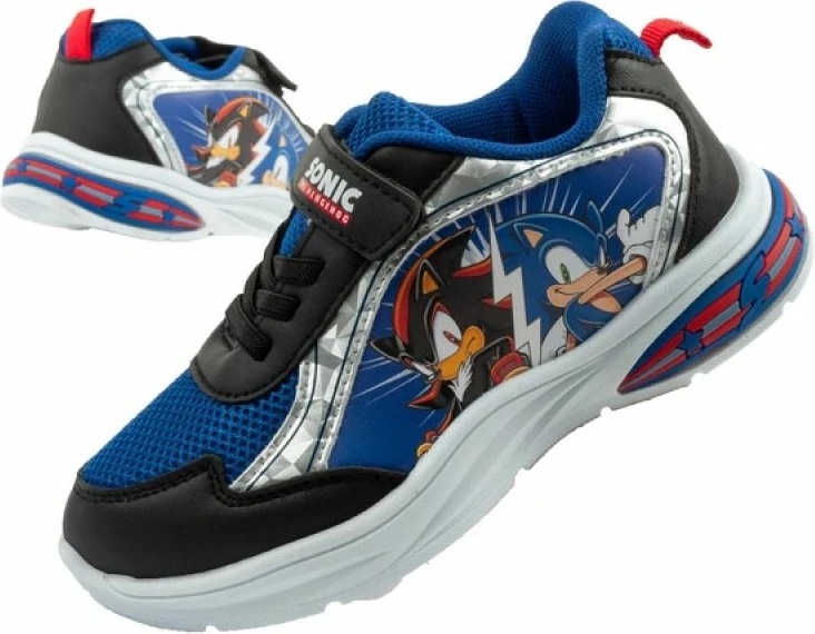 Atlete fëmijësh Leomil Sonic me drita LED, me shirit