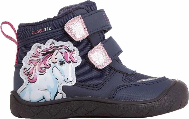 Këpucë për fëmijë Kappa, blu deti dhe rozë