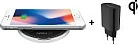 Karikues pa kabllo TerraTec ChargeAir dot!, 10W Fast Charging, i zi/argjendtë