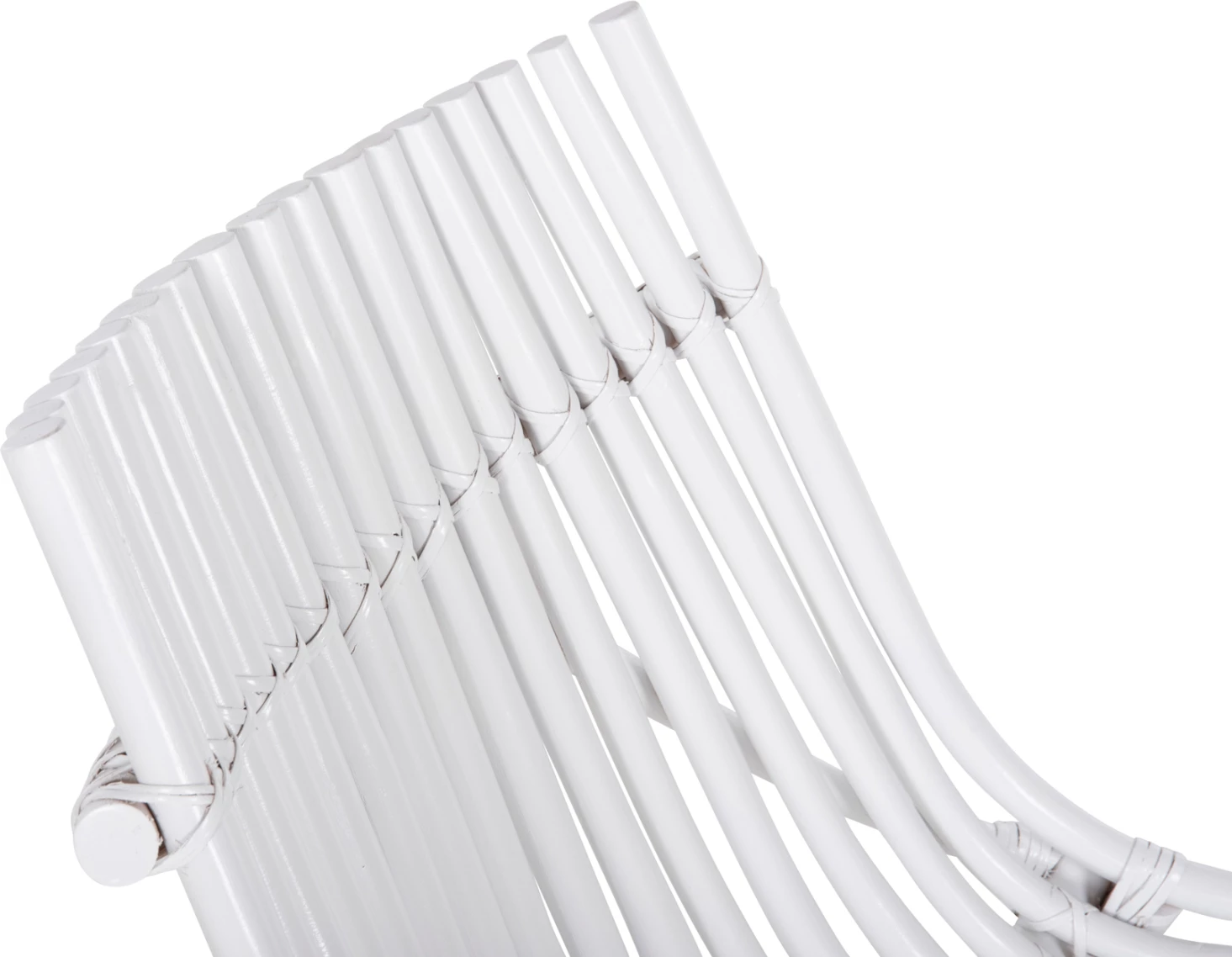 Karrige për jashtë CELLION FH9812.03, shkopinj rattan, ngjyrë e bardhë, 76x72x83H cm