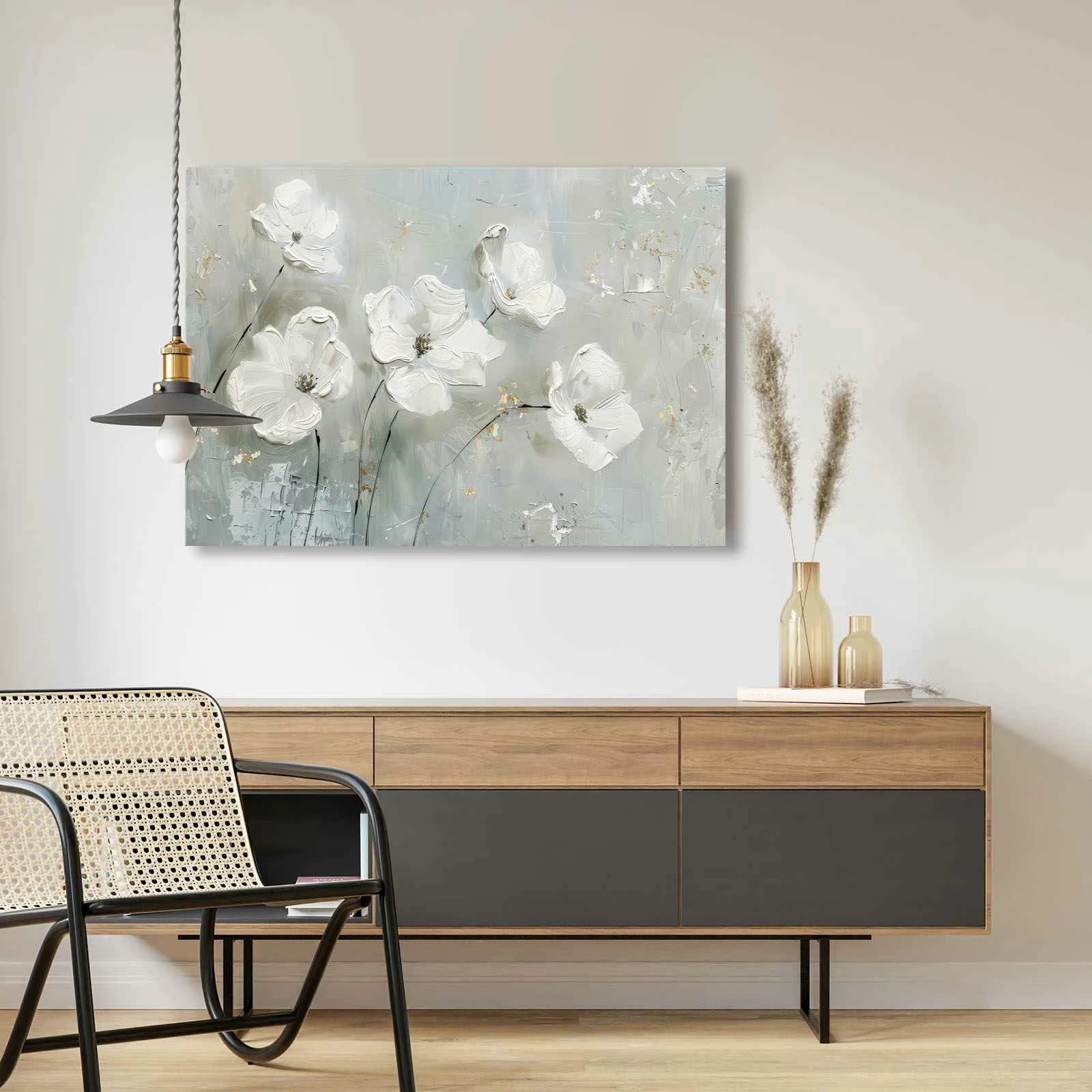 Pikturë dekorative në kanavacë, shumëngjyrëshe, Wallity, 70100Wabisabi-004, 70x100cm