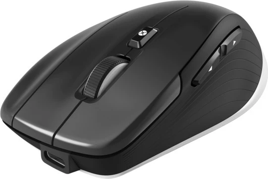 Maus 3Dconnexion CadMouse Compact Wireless, USB-C, Djathtas, E zezë