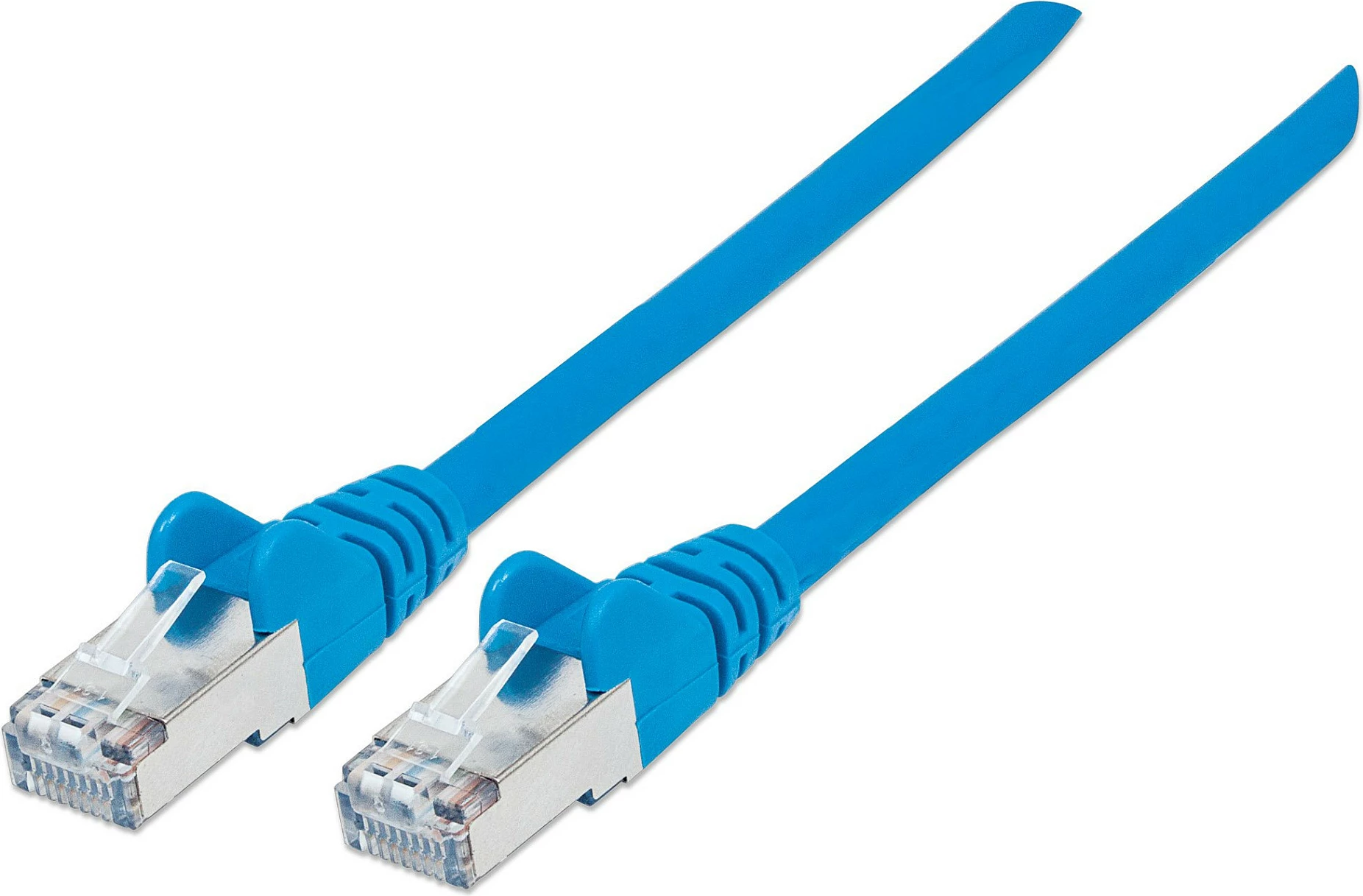 Kabllo rrjeti Intellinet Cat6, 10m, S/FTP, RJ45, LSZH, blu