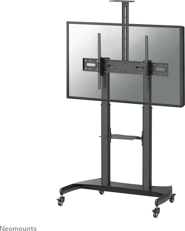 Karrocë TV Neomounts PLASMA-M1950E, për ekrane 60-100 inç, rregullim lartësie, ngjyrë e zezë