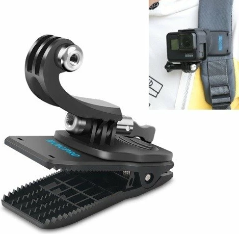 Mbajtës 360° për kamera sportive Puluz DCA6908, i zi