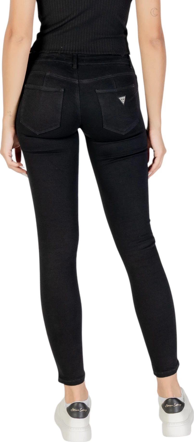 Xhinse skinny për femra Guess Curve X W2YAJ2D4PZ1, të zeza [Madhësia: W28 L30]