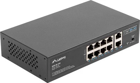 Switch PoE+ Lanberg RSFE-8P-2GE-120, i zi