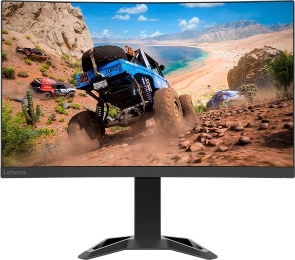 Monitor Lenovo G27qc-30, 27 inch, Quad HD, FreeSync Premium, Raven Black