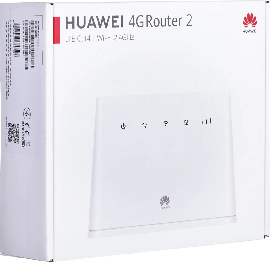 Ruter Huawei B311-211, WiFi LAN 4G, LTE kat.4, 150Mbps/50Mbps