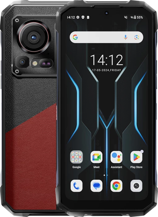 Celular HOTWAV Hyper 7 Pro 256GB 36GB RAM 6.6" 120Hz 5G USB-C 10800mAh, i kuq, set