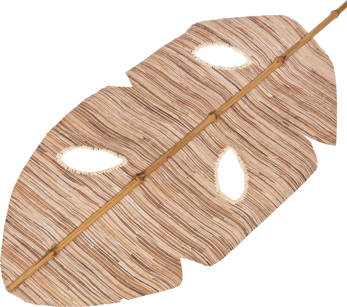 Gjethe dekorative, ngjyrë natyrale, FH7872, 32x200x3 cm