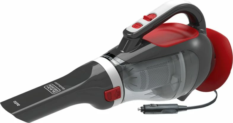 Fshesë me korrent dore Black&Decker ADV1200-XJ, 12V për çakmak makine, 0.61 L, 12 W, kabllo 5 m, Zi/kuqe