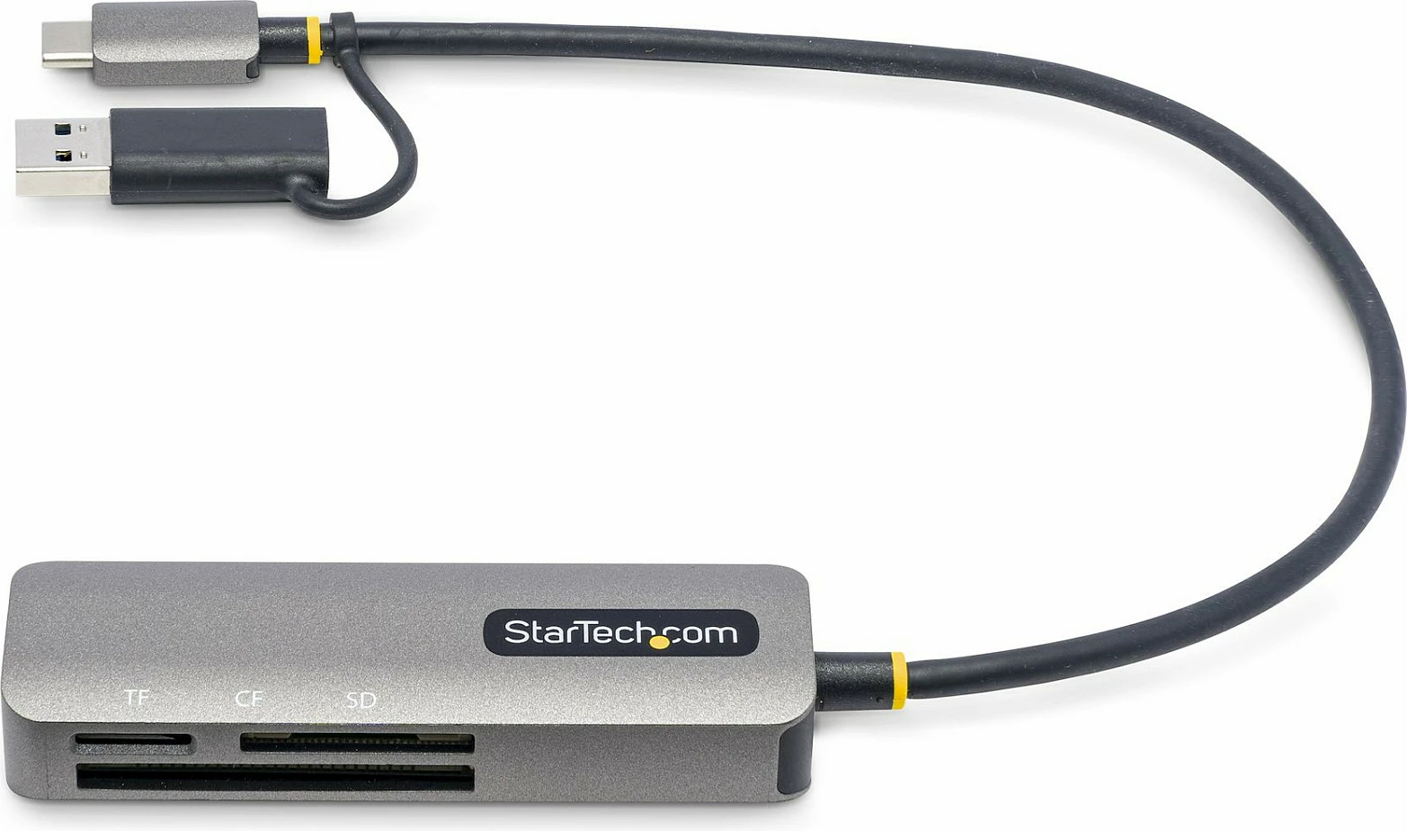 Lexues kartelash StarTech USB-C USB 3.2 Gen 1, SD/microSD/CF, 0.3m, gri