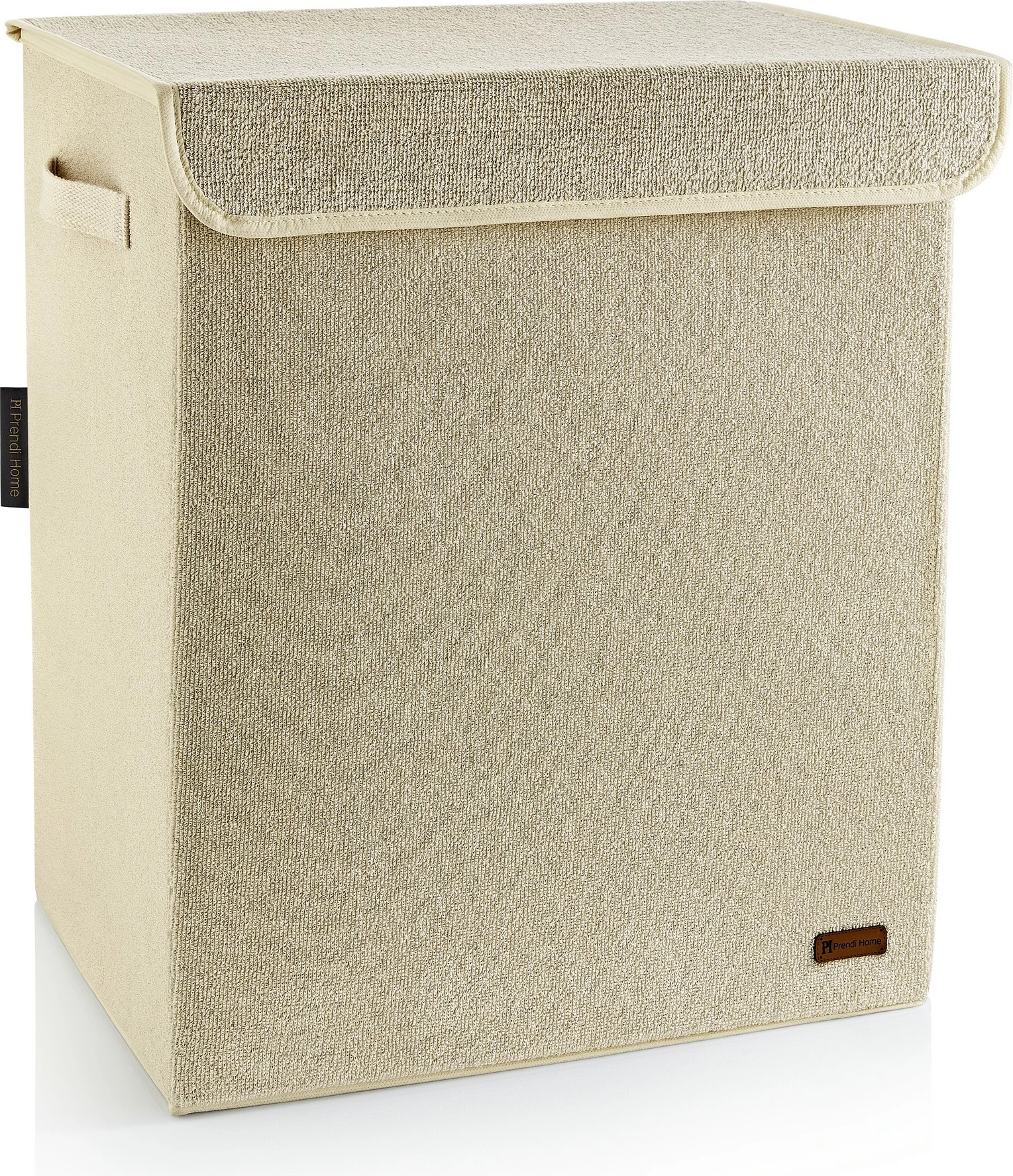 Kuti për organizim, material terrycloth, ngjyrë krem, Aberto Design, YLC455