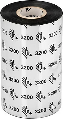 Ribon printeri Zebra 3200 Wax/Resin 03200BK06030, 60mm x 300m, i zi
