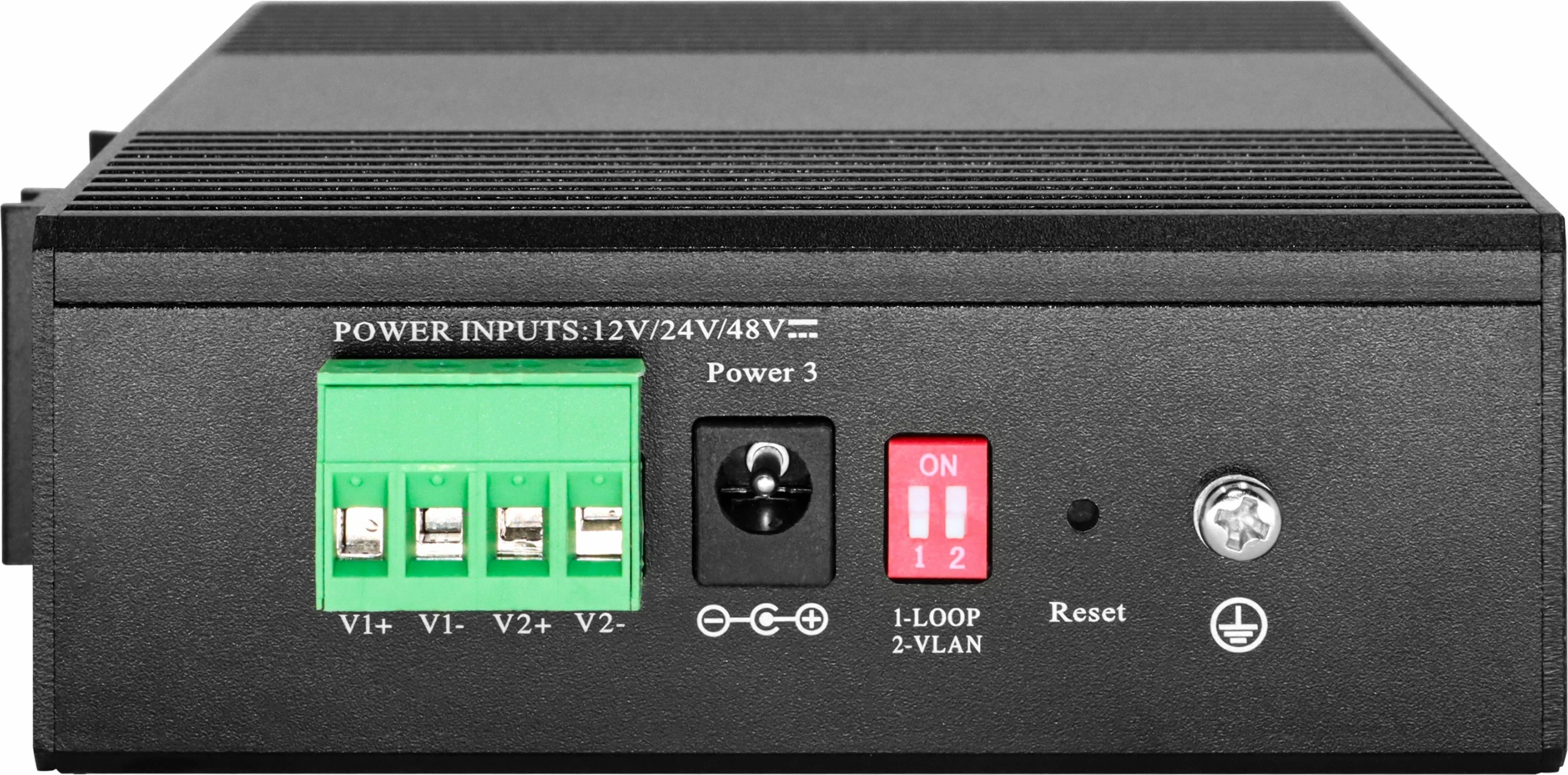 Switch LevelOne Hilbert 5-Port Industrial Gigabit PoE, 4 PoE Outputs, Managed