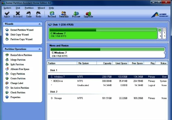 AOMEI Partition Assistant Professional Latest version Global