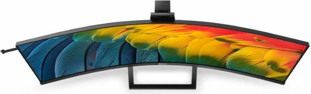Monitor PHILIPS 45B1U6900CH 44.5" VA DQHD 5120x1440 75Hz USB-C PD 100W, i lakuar, i zi