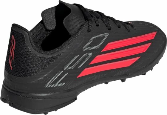 Atlete futbolli për fëmijë adidas F50 League TF, të zeza