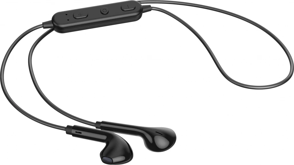 Kufje Moye Hermes Sport, wireless Bluetooth 4.2, me mikrofon, 80mAh, e zezë