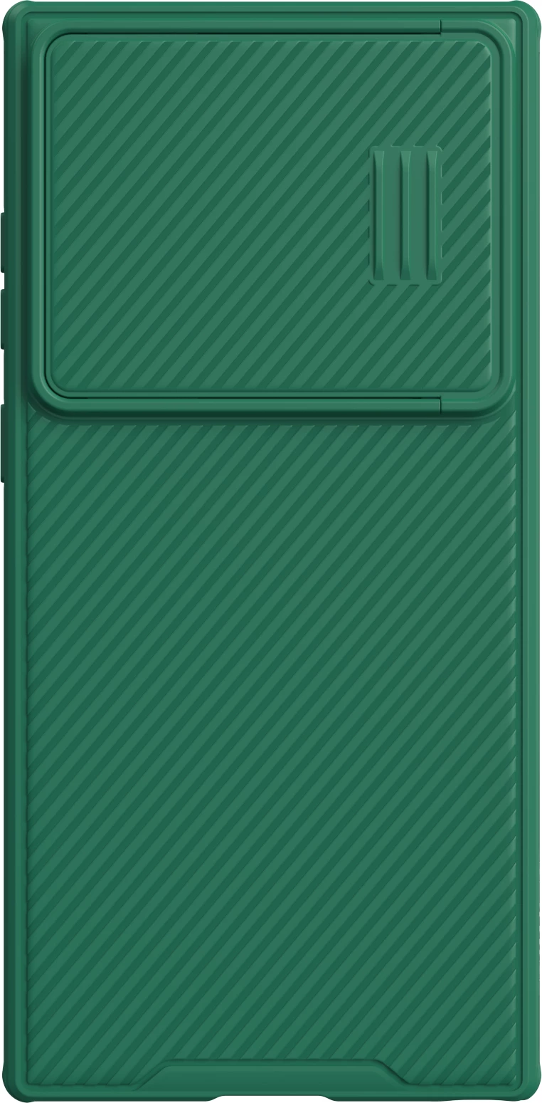 Mbështjellës Nillkin CamShield S Case për Samsung Galaxy S23 Ultra, me mbrojtëse kamere, Jeshil