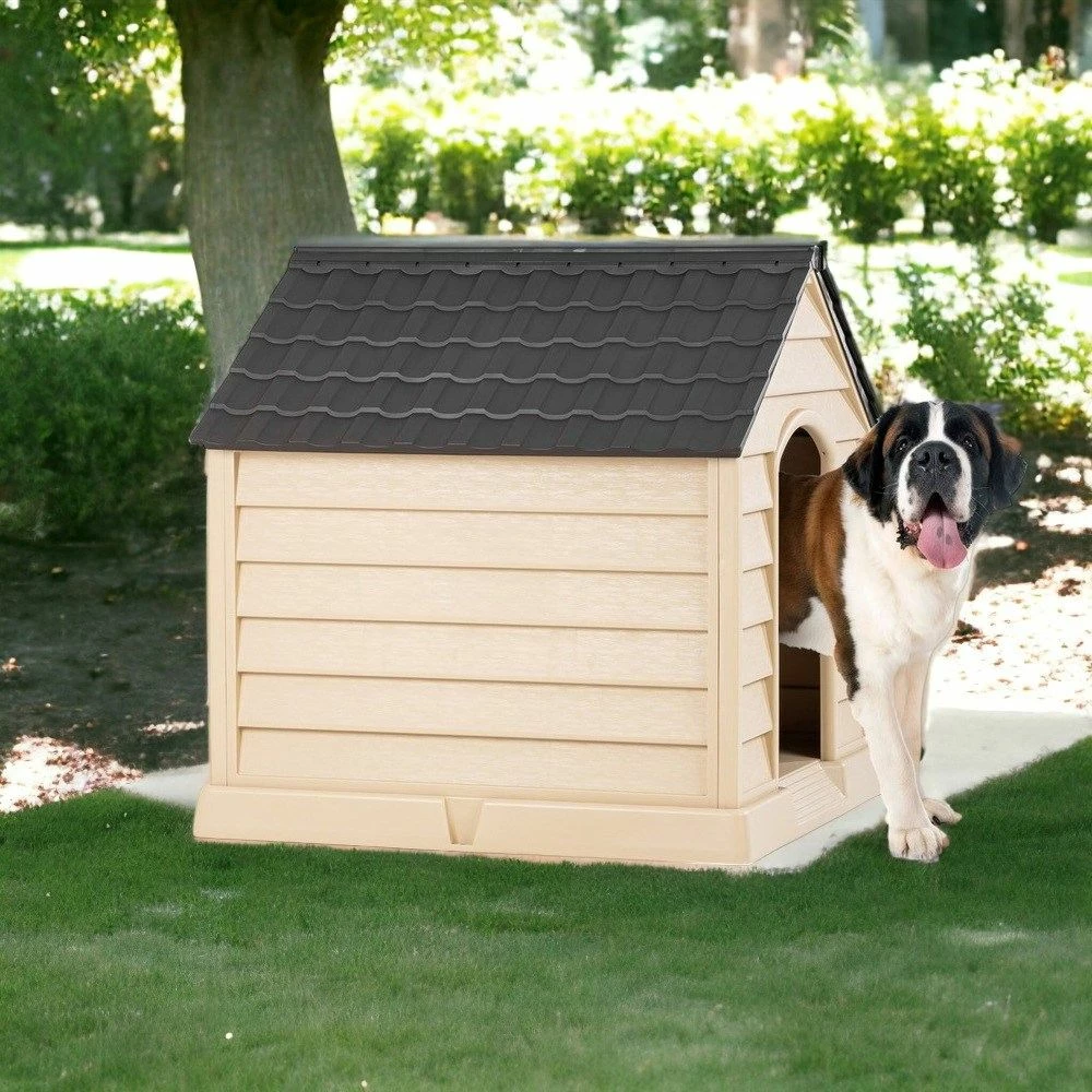 Shtëpi për kafshë shtëpiake, ngjyrë shampanjë dhe bitter, 5101-2