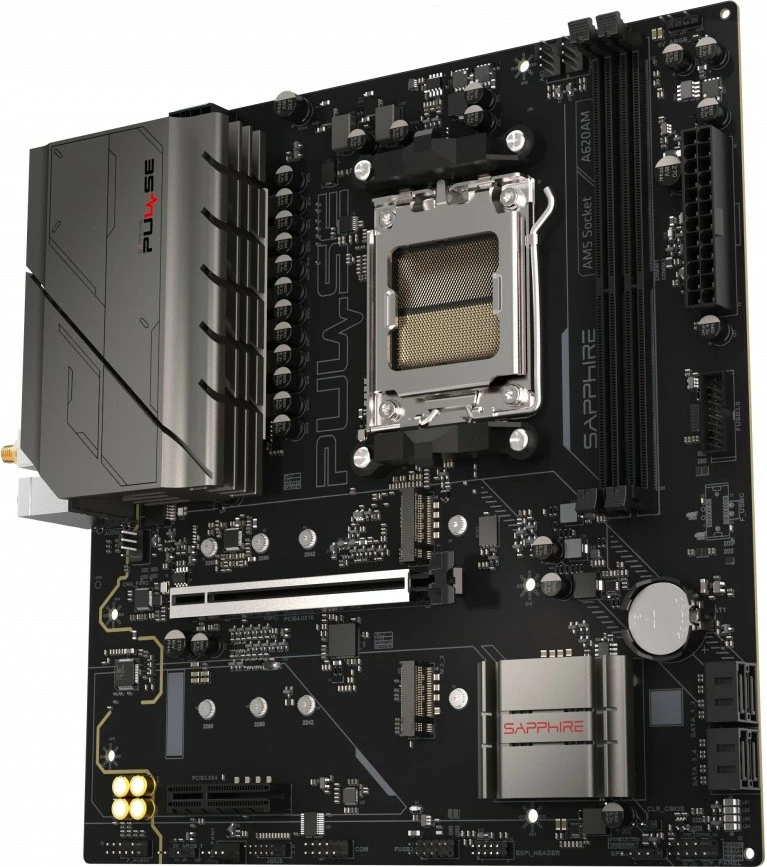 Pllakë amë, Sapphire, PULSE A620AM, Socket AM5, chipset AMD A620, micro ATX, 2x DDR5