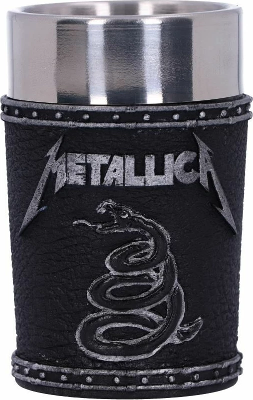 Gotë shot NEMESIS NOW Metallica The Black Album 7.5 cm, e zezë