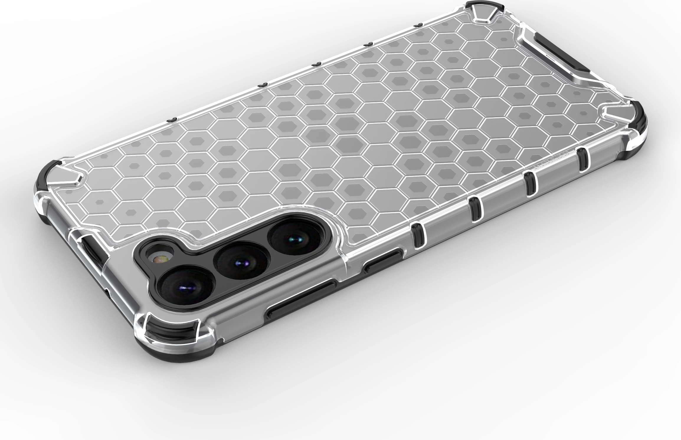 Mbështjellës Hurtel Honeycomb për Samsung Galaxy S23+, i blinduar, Blu