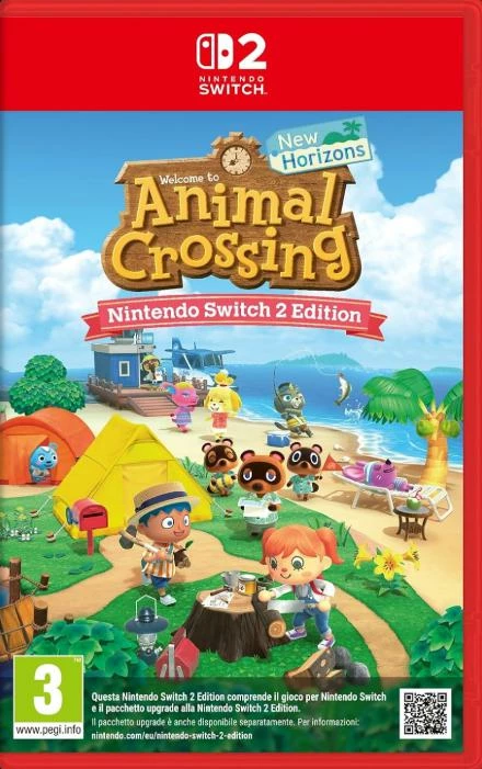 Lojë Nintendo Switch 2 Animal Crossing: New Horizons