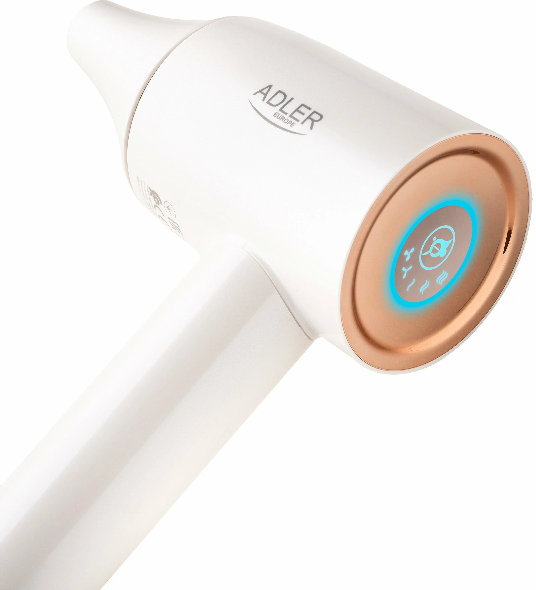 Tharëse flokësh Adler AD 2272 1600W me jonizim, motor brushless 110000 RPM, cold shot, e bardhë
