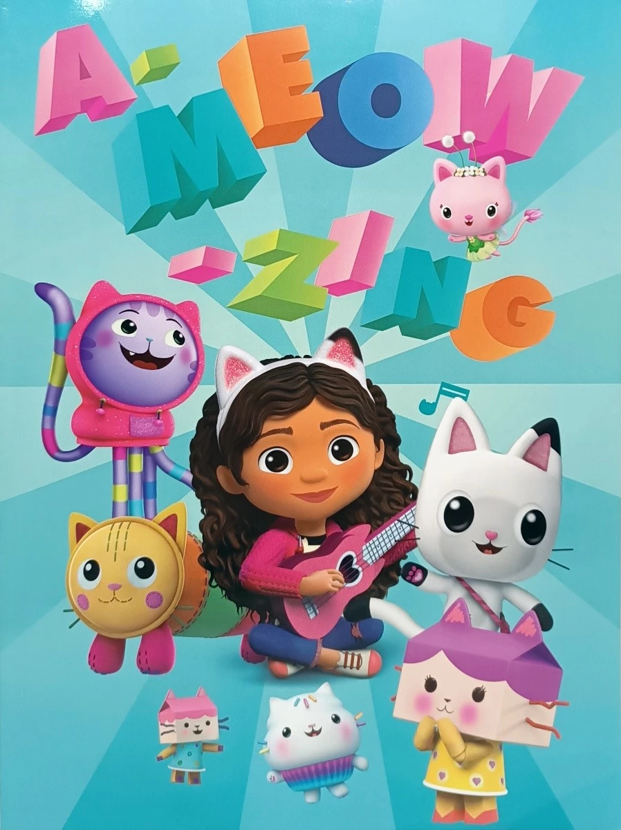 Set shkrimi Kids Euroswan Gabby's Dollhouse GD00062, 12 pjesë, rozë