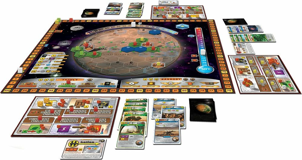 Lojë tavoline Rebel Terraforming Mars, strategjike-ekonomike, 1-5 lojtarë, 120 min, në polonisht
