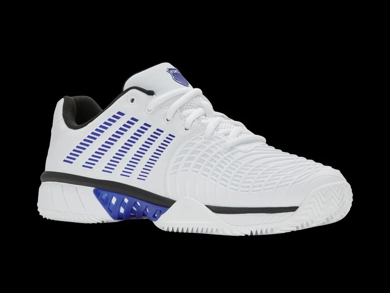 Atlete tenisi K-swiss EXPRESS LIGHT 3 CLAY, të bardha/blu/zeza [Madhësia: 47]