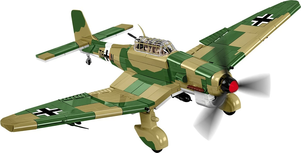 Set blloqesh Cobi Klocki Junkers Ju 87 B-2, 525 pjesë, Kamuflazh tropikal