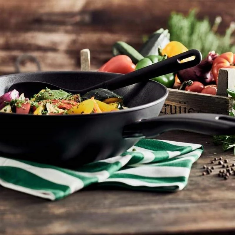 Tigan wok BALLARINI Avola 30 cm, i bardhë
