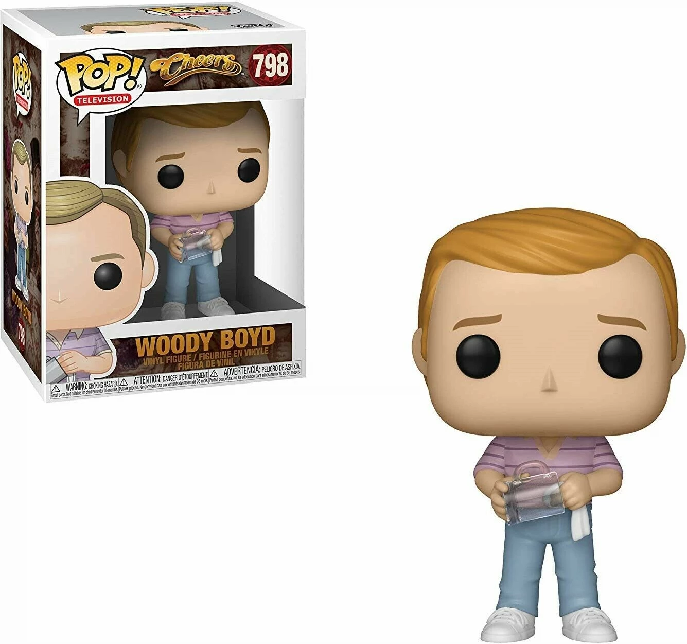 Figurinë koleksionuese Funko POP! Television Cheers Woody Boyd #798, vinyl