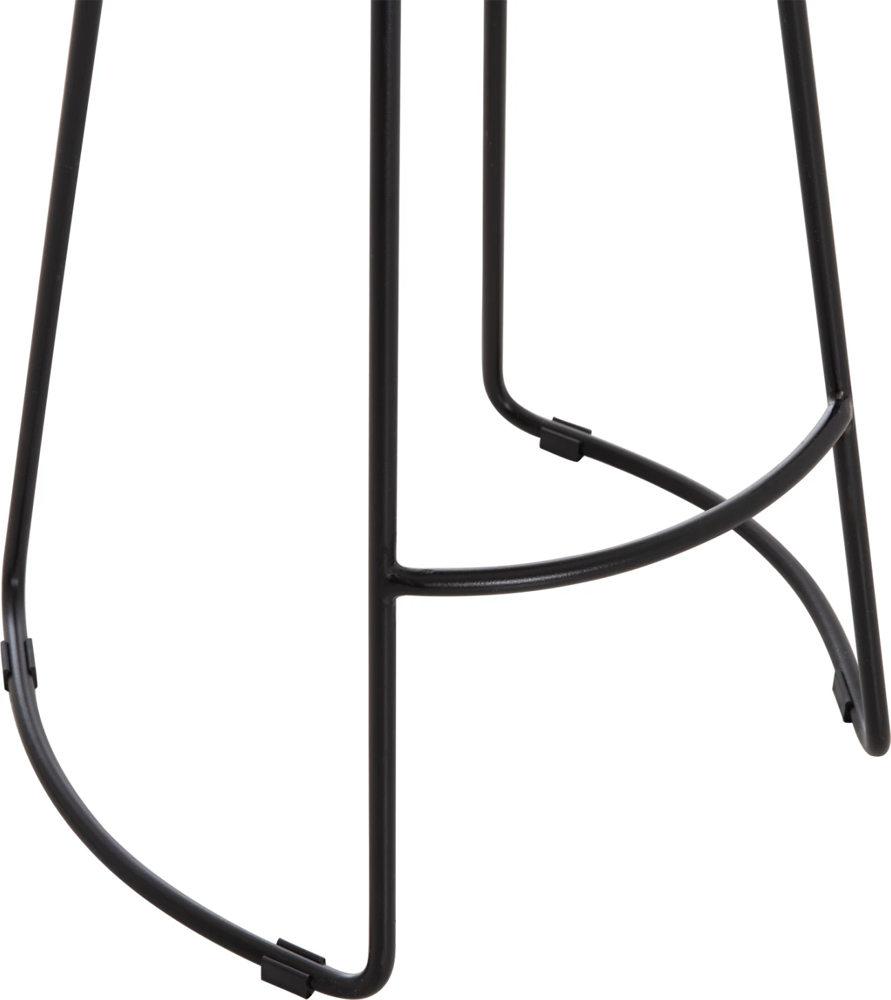 Karrige për bar, dru-metal natyral-e zezë, 45x36x71H cm, FH9333.01