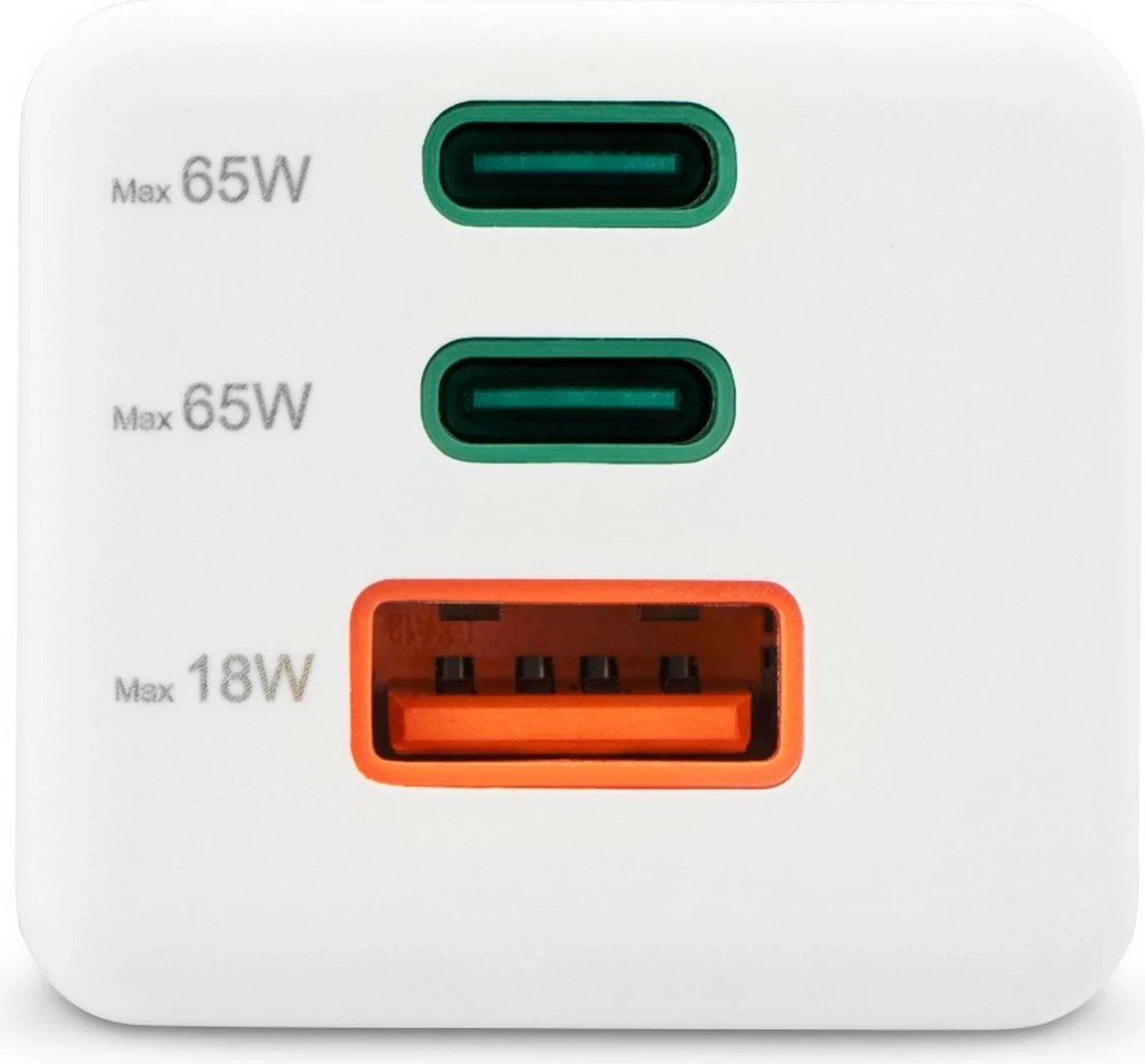 Karikues Hama 65W, 2x USB-C, 1x USB-A, i bardhë
