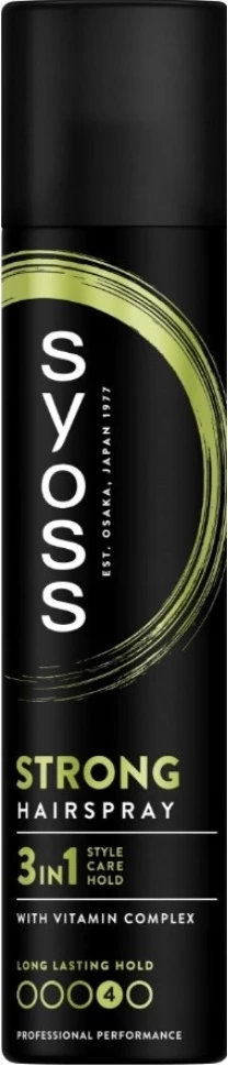 Llak për flokë për femra Syoss Strong 300ml
