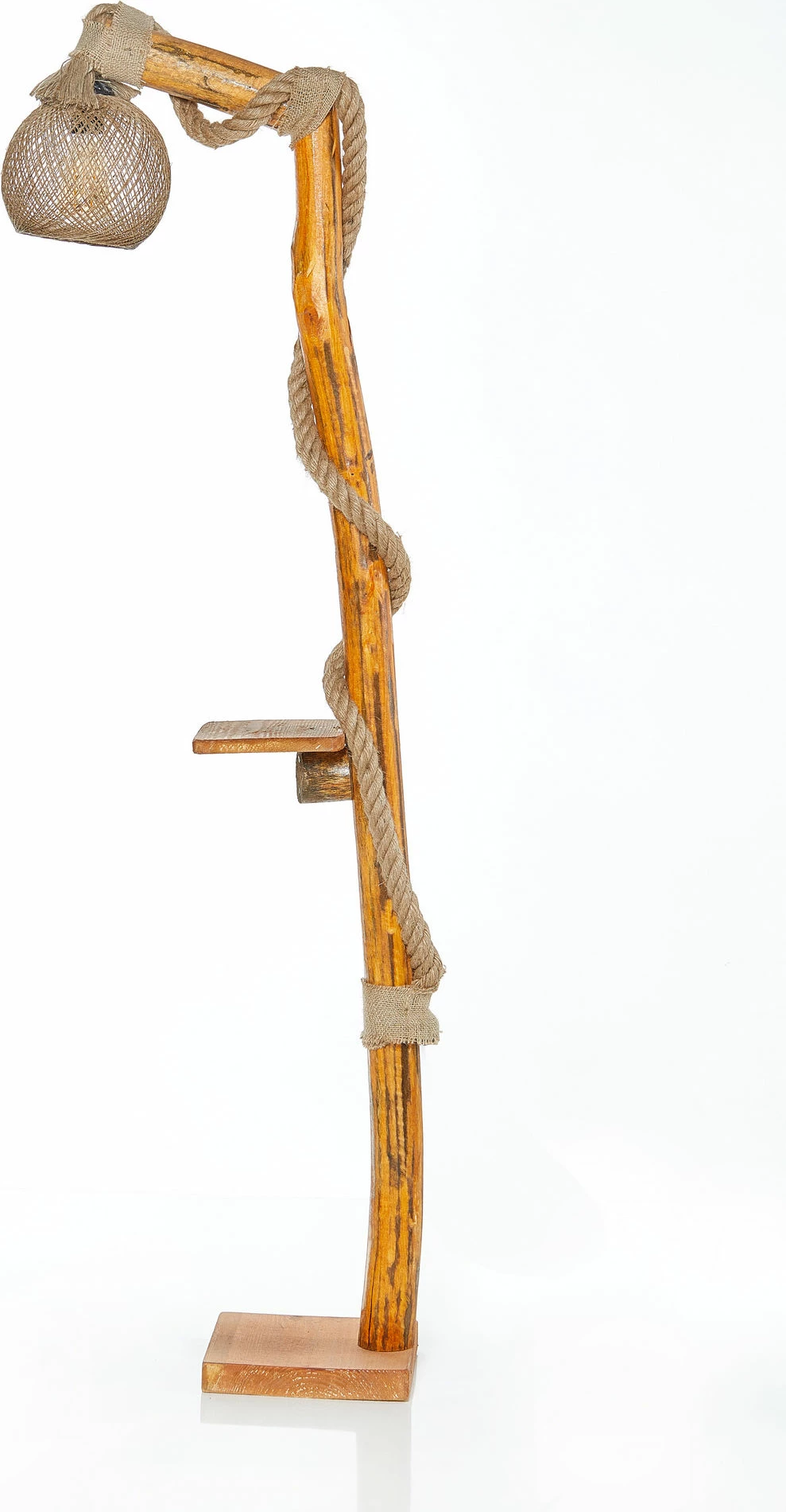 Llambë dyshemeje Opviq, model Arbor, ngjyrë natyrale