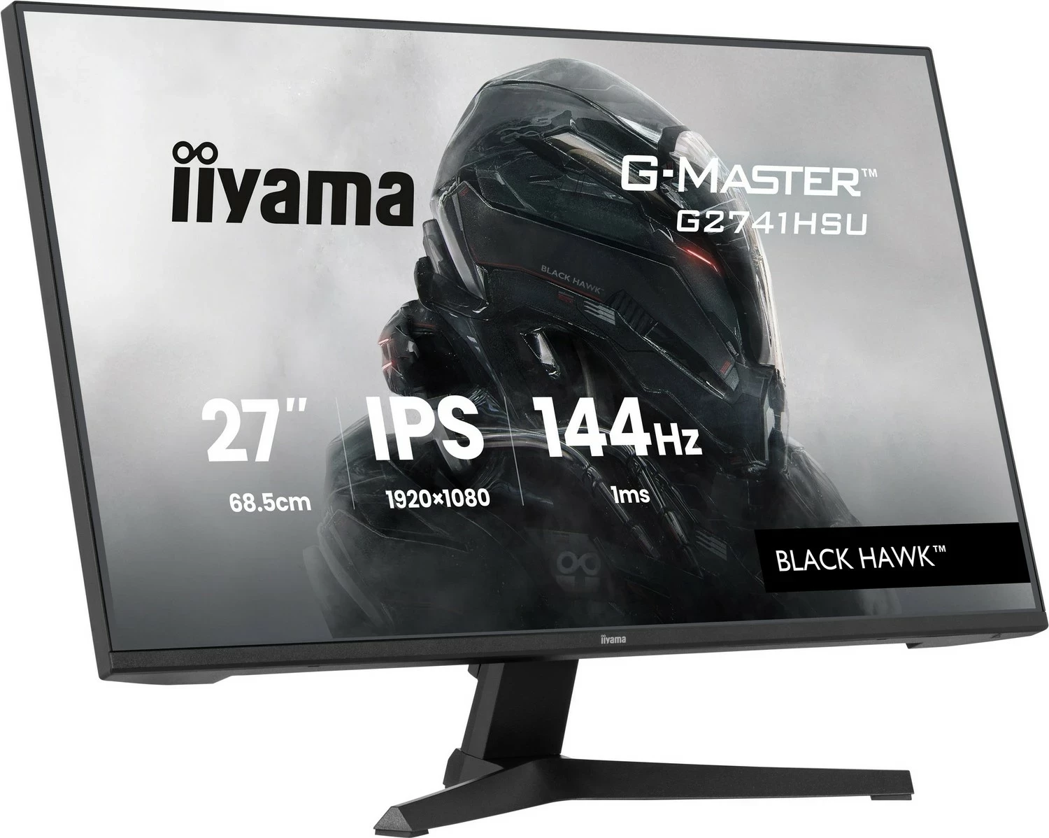Monitor iiyama G-Master G2741HSU-B1 Black Hawk 27" IPS 144Hz Full HD i zi