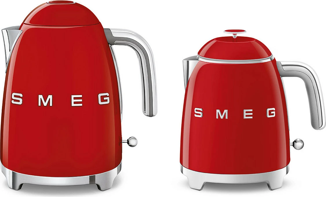 Çajnik elektrik mini Smeg KLF05RDEU, i kuq