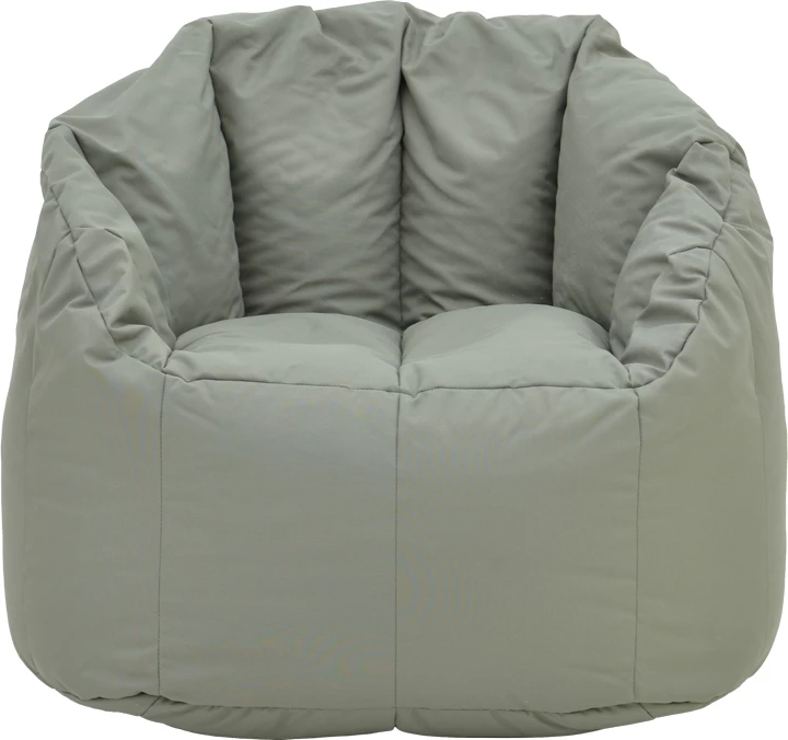 Puf Kerlon i papërshkueshëm nga uji, ngjyrë gri, D80x65cm