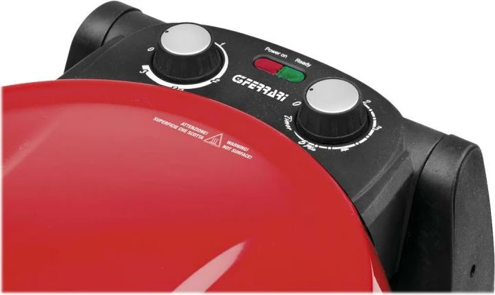 Furrë pice G3 Ferrari PizzaOven Napoletana G1003202 me 2 gurë, e kuqe