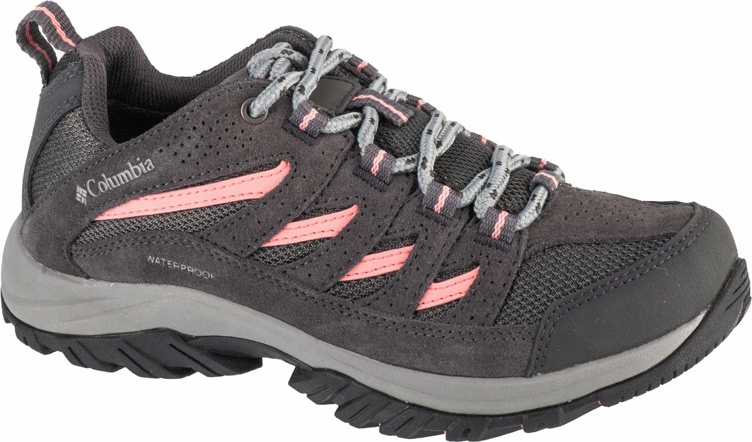 Këpucë trekking Columbia Crestwood Waterproof nr. 37, Omni-Tech/Omni-Grip, Techlite+, gri/rozë